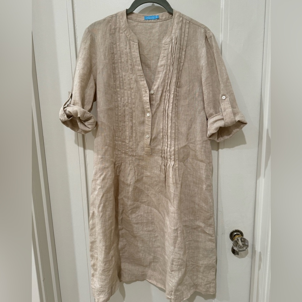J McLaughlin linen dress